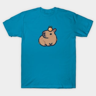 Capybara Orange T-Shirt